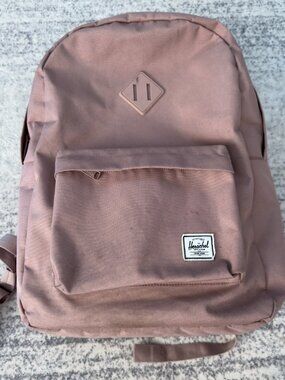 Herschel Supply Co. Classic Backpack Pastel Light Pink Candy Stripe Lining